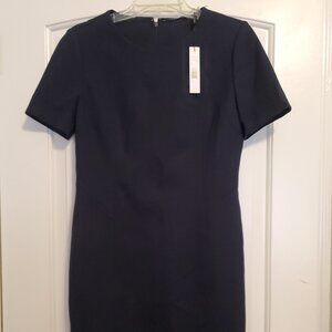 Tahari Judianne Professional Work Dress - women's Size 6 - Navy